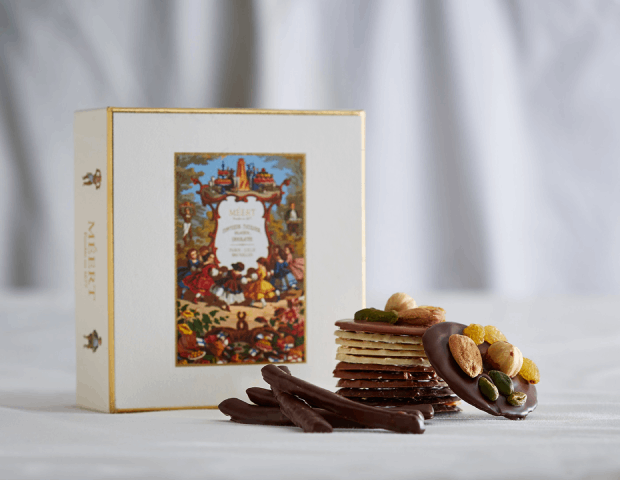 Tuiles, mendiants, and orangettes - 300 g (10.6 oz) Prestige Box