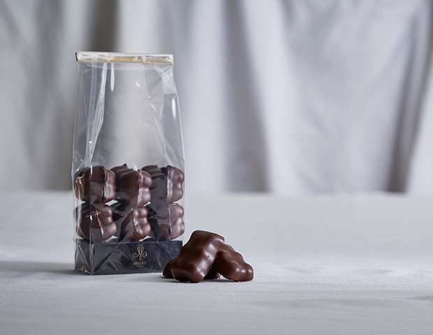Dark Chocolate Bears, 100 g (3.5 oz) Bag