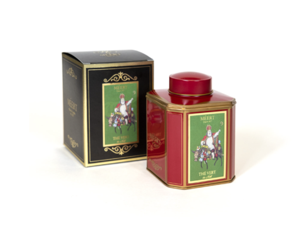 Thé vert de Noël (Boîte métal 100g)